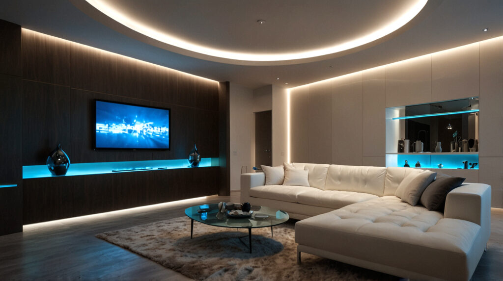 Personalizacja oświetlenia LED w przestrzeni mieszkalnej